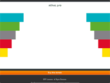 Tablet Screenshot of adhoc.pro