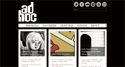 Desktop Screenshot of adhoc.fm